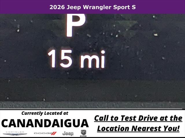 2026 Jeep Wrangler Sport S