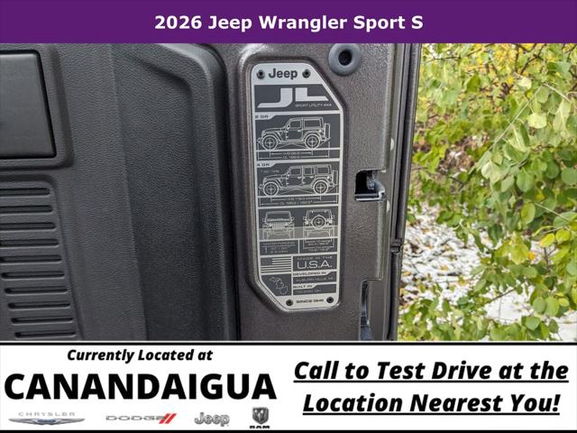 2026 Jeep Wrangler Sport S