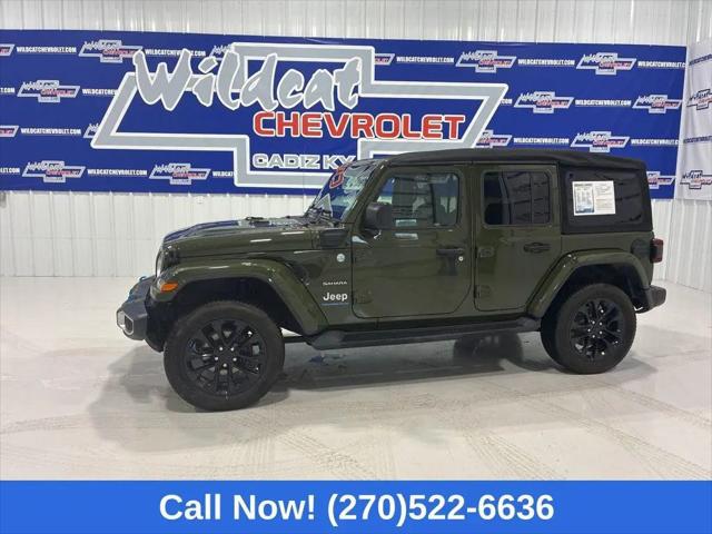 2023 Jeep Wrangler 4xe Sahara 4x4 for sale in Cadiz, KY