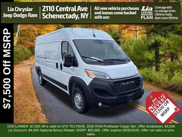 2026 RAM Ram ProMaster RAM PROMASTER 2500 TRADESMAN CARGO VAN HIGH ROOF 159 WB