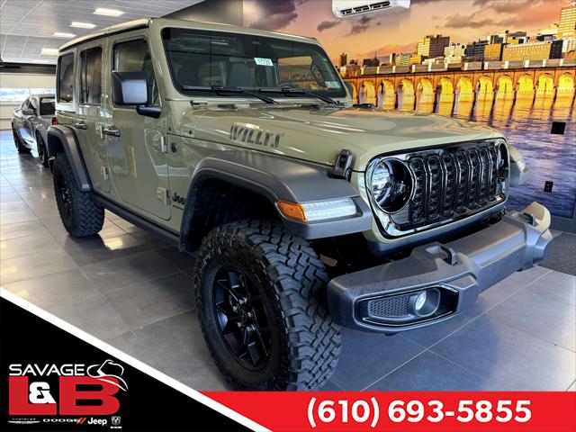 2026 Jeep Wrangler WRANGLER 4-DOOR WILLYS 2026 Jeep Wrangler WRANGLER 4-DOOR WILLYS