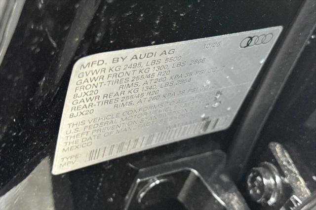2025 Audi Q5 Prestige TFSI quattro S tronic