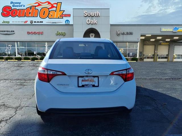 2015 Toyota Corolla L 2015 Toyota Corolla L