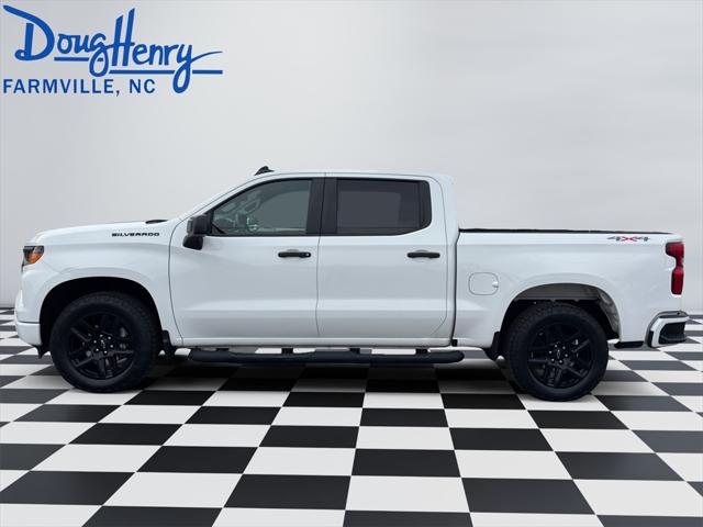 2024 Chevrolet Silverado 1500 4WD Crew Cab Short Bed Custom 2024 Chevrolet Silverado 1500 4WD Crew Cab Short Bed Custom