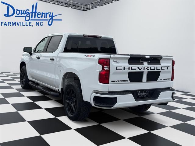 2024 Chevrolet Silverado 1500 4WD Crew Cab Short Bed Custom 2024 Chevrolet Silverado 1500 4WD Crew Cab Short Bed Custom