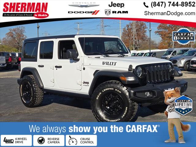 2021 Jeep Wrangler Unlimited Willys 4x4 2021 Jeep Wrangler Unlimited Willys 4x4