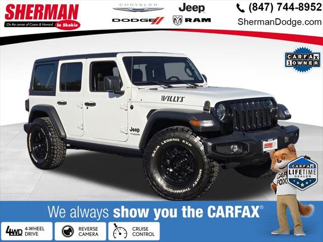 2021 Jeep Wrangler Unlimited Willys 4x4 2021 Jeep Wrangler Unlimited Willys 4x4