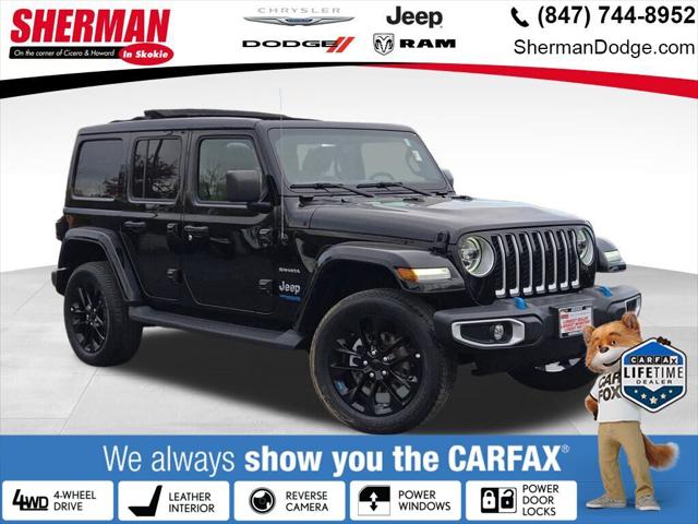 2022 Jeep Wrangler 4xe Unlimited Sahara 4x4 2022 Jeep Wrangler 4xe Unlimited Sahara 4x4