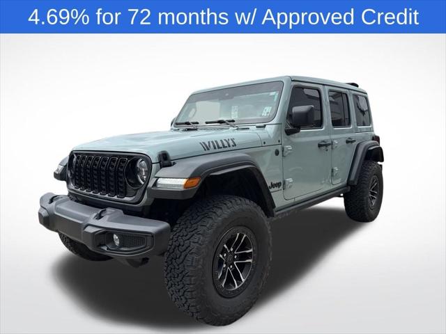 2024 Jeep Wrangler 4-Door Willys 4x4 2024 Jeep Wrangler 4-Door Willys 4x4