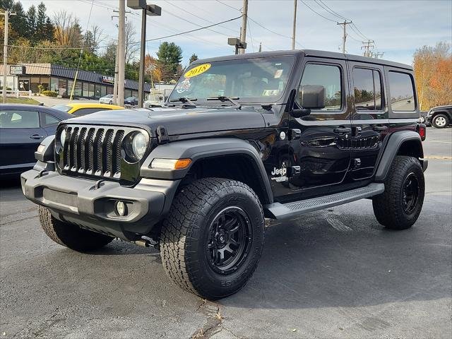 2018 Jeep Wrangler Unlimited Sport S 4x4 2018 Jeep Wrangler Unlimited Sport S 4x4