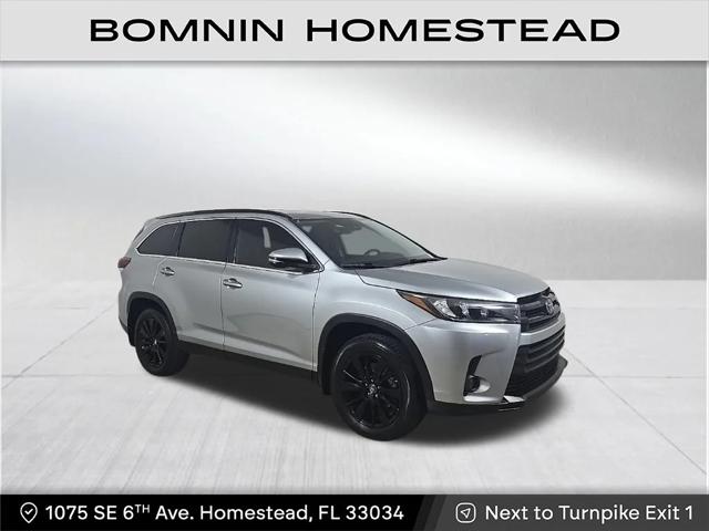 2019 Toyota Highlander SE 2019 Toyota Highlander SE