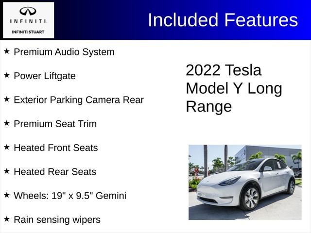 2022 Tesla Model Y Long Range Dual Motor All-Wheel Drive 2022 Tesla Model Y Long Range Dual Motor All-Wheel Drive