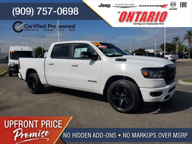 2022 RAM 1500 Big Horn Crew Cab 4x2 57 Box 2022 RAM 1500 Big Horn Crew Cab 4x2 57 Box