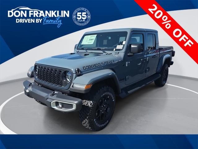2025 Jeep Gladiator GLADIATOR HIGH TIDE 4X4 2025 Jeep Gladiator GLADIATOR HIGH TIDE 4X4