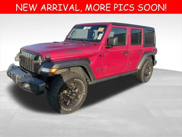2022 Jeep Wrangler Unlimited Willys 4x4 2022 Jeep Wrangler Unlimited Willys 4x4