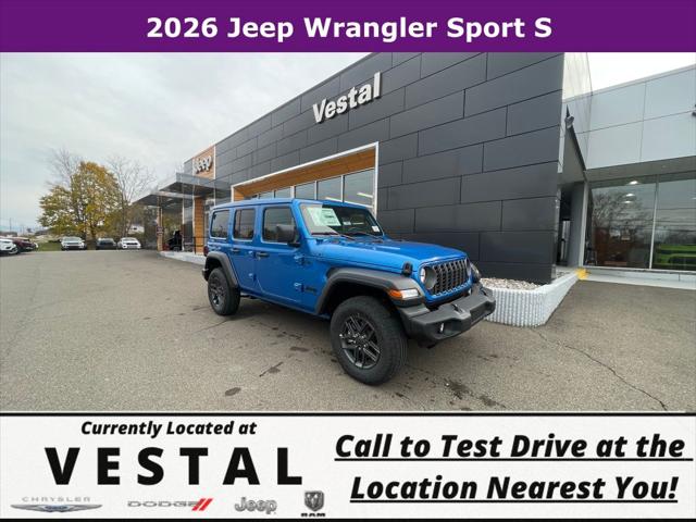 2026 Jeep Wrangler WRANGLER 4-DOOR SPORT S