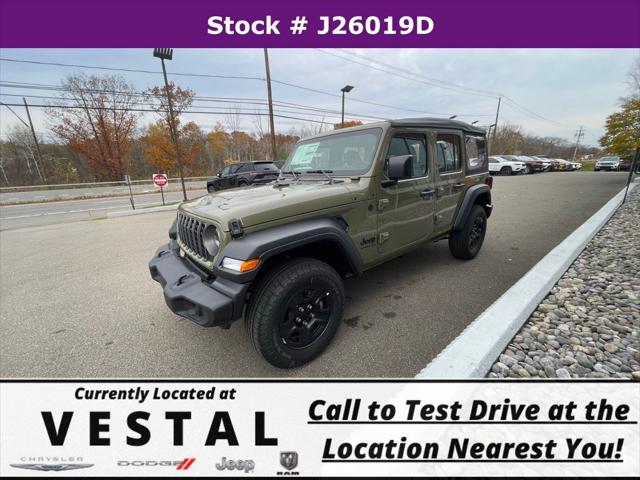 2026 Jeep Wrangler WRANGLER 4-DOOR SPORT 2026 Jeep Wrangler WRANGLER 4-DOOR SPORT