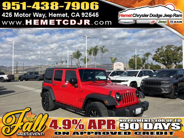2015 Jeep Wrangler Unlimited Sport 2015 Jeep Wrangler Unlimited Sport