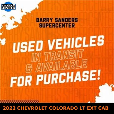 2022 Chevrolet Colorado 2WD Extended Cab Long Box LT 2022 Chevrolet Colorado 2WD Extended Cab Long Box LT