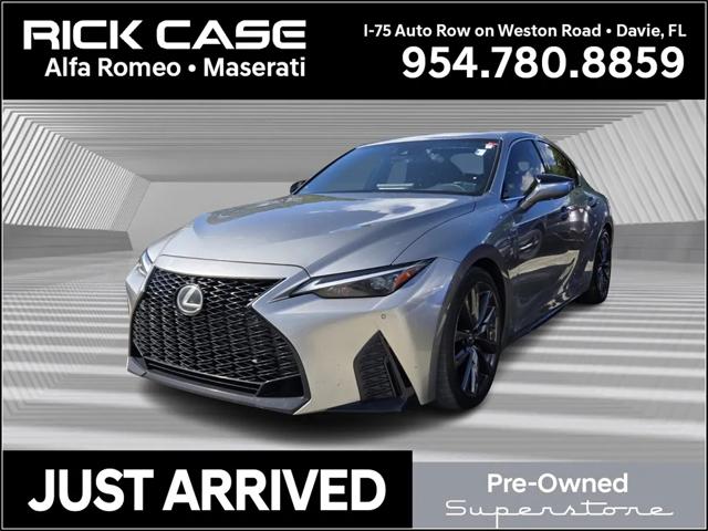 2022 Lexus IS 350 F SPORT 2022 Lexus IS 350 F SPORT