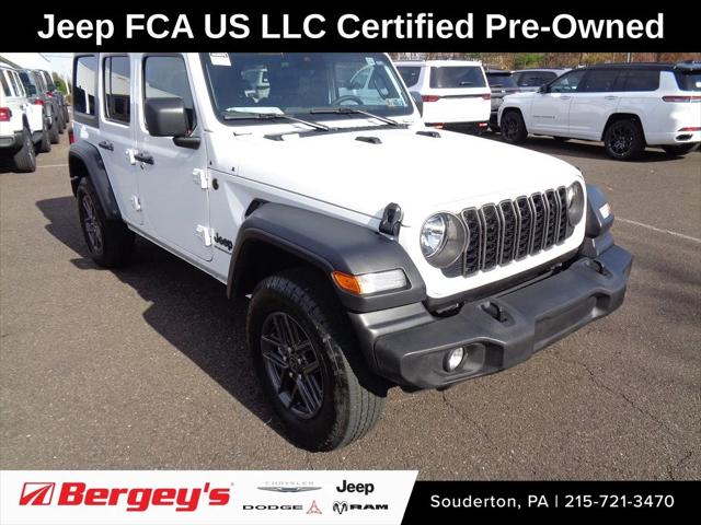 2024 Jeep Wrangler 4-Door Sport S 4x4 2024 Jeep Wrangler 4-Door Sport S 4x4