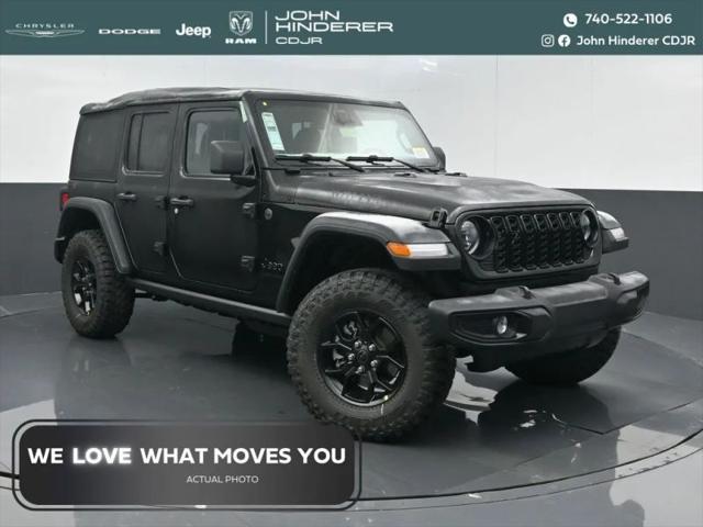 2026 Jeep Wrangler 4-Door Willys 4x4 for sale in Heath, OH