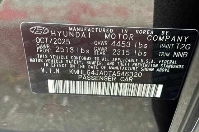2026 Hyundai Sonata SEL Sport
