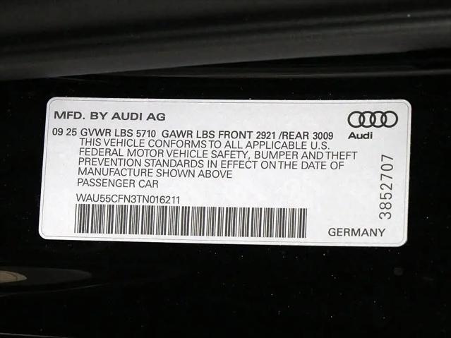 2026 Audi A6 Premium Plus quattro S tronic