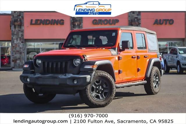 2018 Jeep Wrangler Unlimited Sport 4x4 for sale in Sacramento, CA
