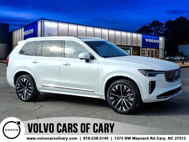 2026 Volvo XC90 Ultra, B6 AWD Gas (mild hybrid), Gasoline, Bright, 7 Seats for sale in Cary, NC