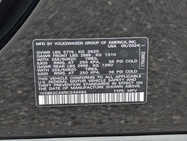 2024 Volkswagen Atlas Cross Sport 2.0T SEL