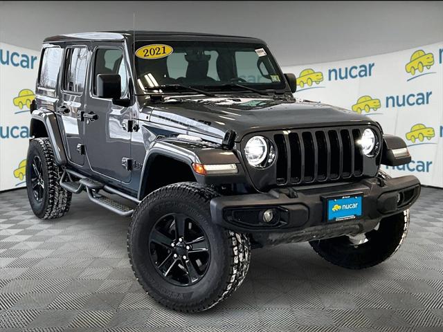 2021 Jeep Wrangler Sahara Altitude 4x4 for sale in Norwood, MA