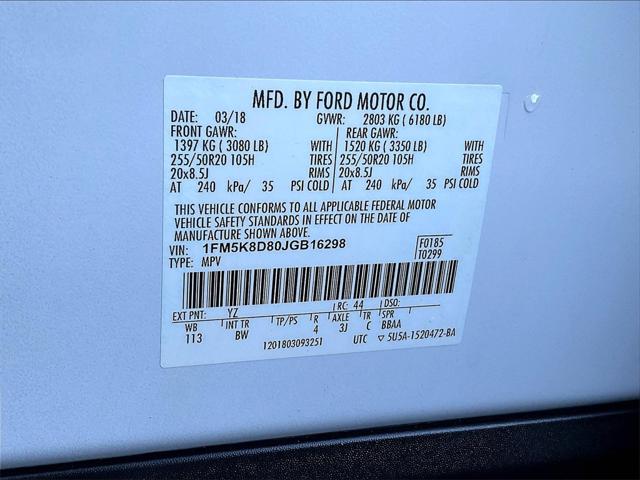 2018 Ford Explorer XLT