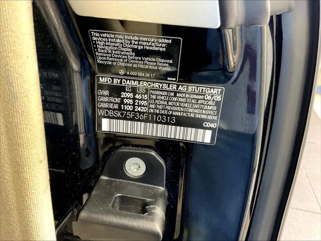 2006 Mercedes-Benz 500 5.0L