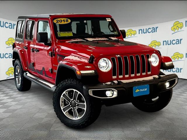 2018 Jeep Wrangler Unlimited Sahara 4x4 for sale in Norwood, MA