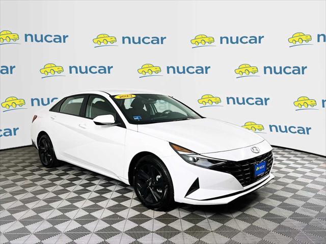 2023 Hyundai Elantra Hybrid Blue for sale in Norwood, MA