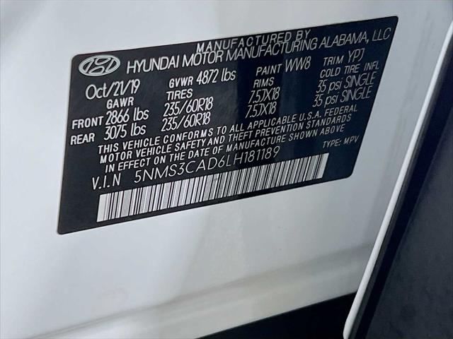2020 Hyundai Santa Fe SEL