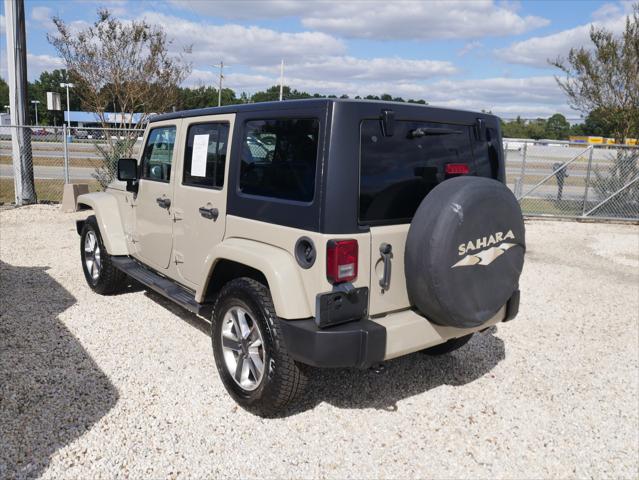 2018 Jeep Wrangler JK Unlimited Sahara 4x4