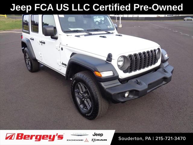 2024 Jeep Wrangler 4-Door Sport S 4x4 2024 Jeep Wrangler 4-Door Sport S 4x4