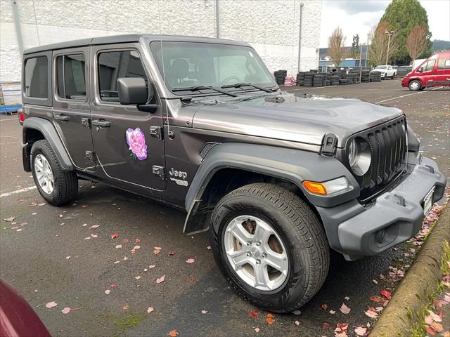 2018 Jeep Wrangler Unlimited Sport S 4x4 2018 Jeep Wrangler Unlimited Sport S 4x4