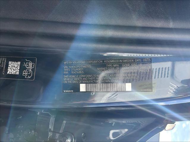 2026 Volvo XC90 Plus, B6 AWD Gas (mild hybrid), Gasoline, Bright, 7 Seats