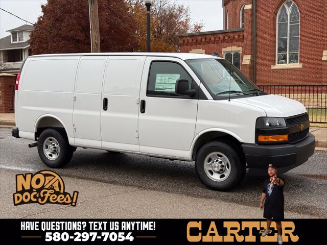 2025 Chevrolet Express Cargo Van RWD 2500 Regular Wheelbase WT for sale in Okarche, OK