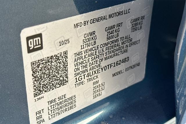 2026 GMC Sierra 2500HD Crew Cab, Standard Bed, Denali Ultimate, 4WD