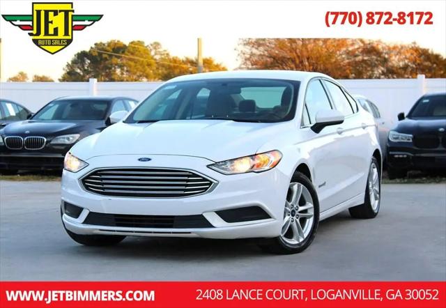 2018 Ford Fusion Hybrid S for sale in Loganville, GA