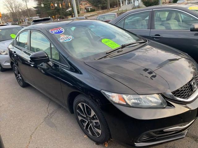 2015 Honda Civic EX for sale in Manchester, CT
