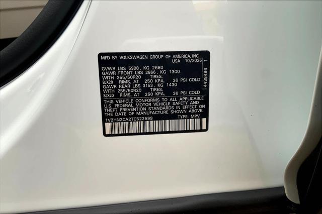 2026 Volkswagen Atlas 2.0T SE w/Technology