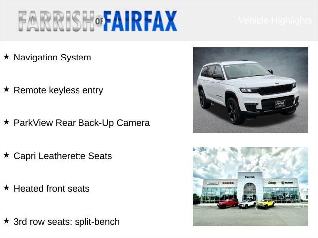 2025 Jeep Grand Cherokee GRAND CHEROKEE L LIMITED 4X4