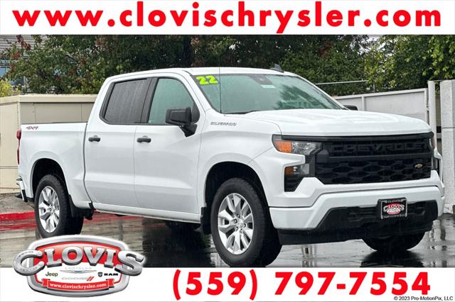 2022 Chevrolet Silverado 1500 4WD Crew Cab Short Bed Custom 2022 Chevrolet Silverado 1500 4WD Crew Cab Short Bed Custom