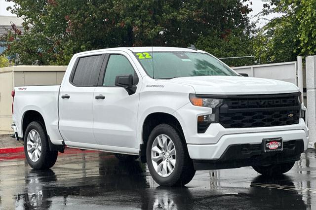 2022 Chevrolet Silverado 1500 4WD Crew Cab Short Bed Custom 2022 Chevrolet Silverado 1500 4WD Crew Cab Short Bed Custom