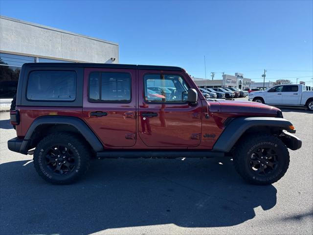 2021 Jeep Wrangler Unlimited Willys 4x4 2021 Jeep Wrangler Unlimited Willys 4x4